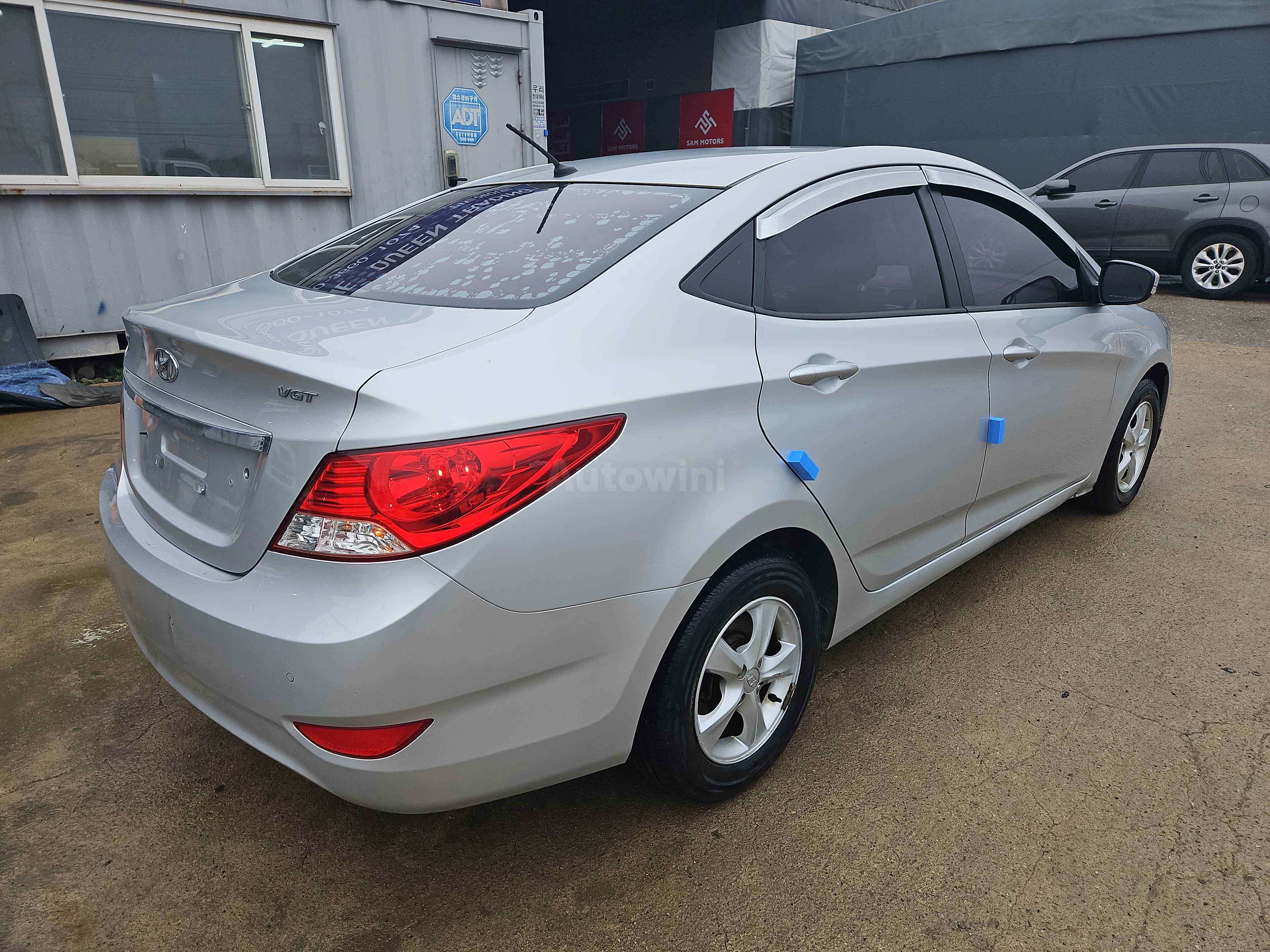 2012 HYUNDAI ACCENT VIN: KMHCT41UACU311162