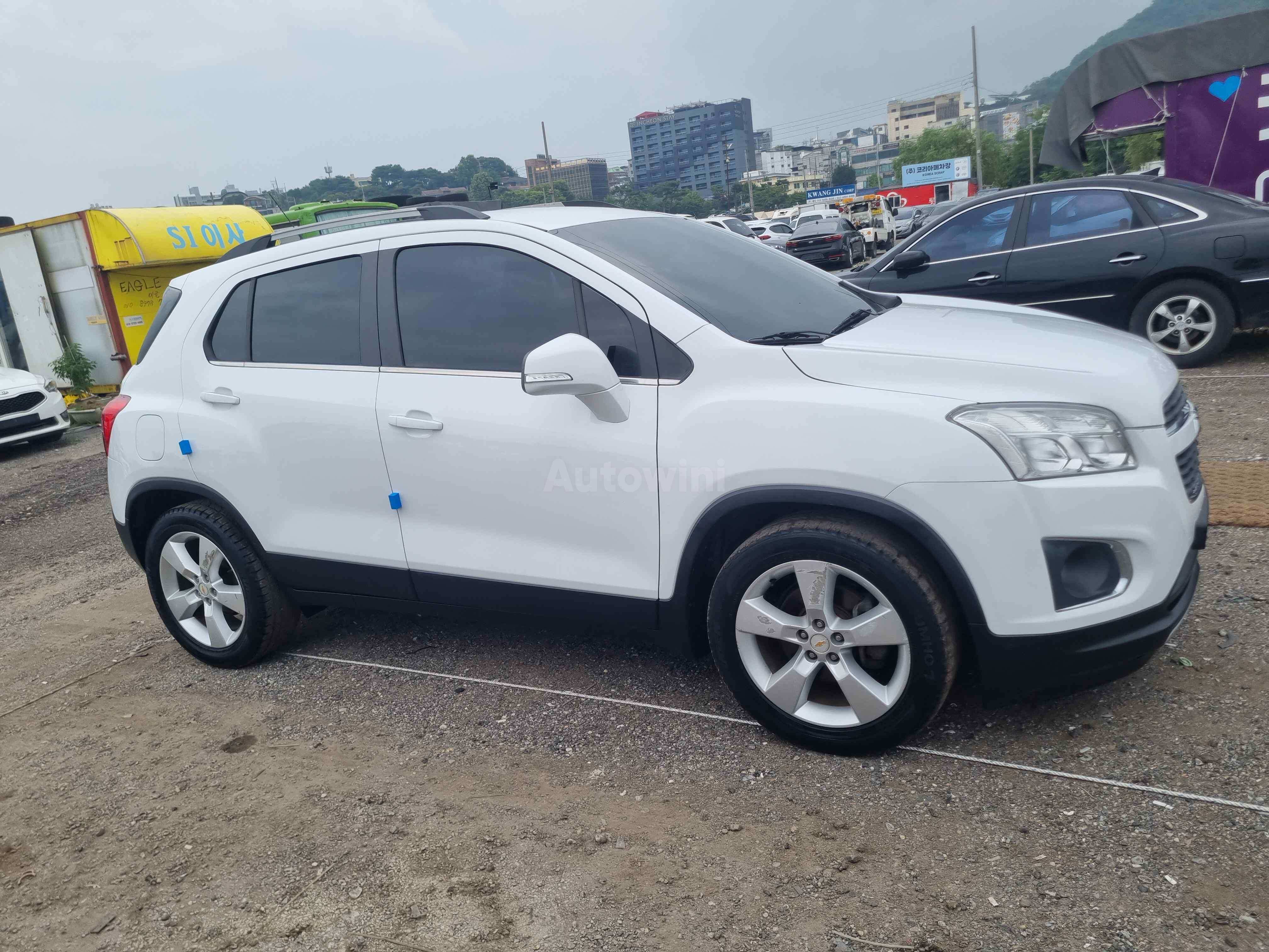 2013 CHEVROLET TRAX VIN: KLABA76BDDB128240