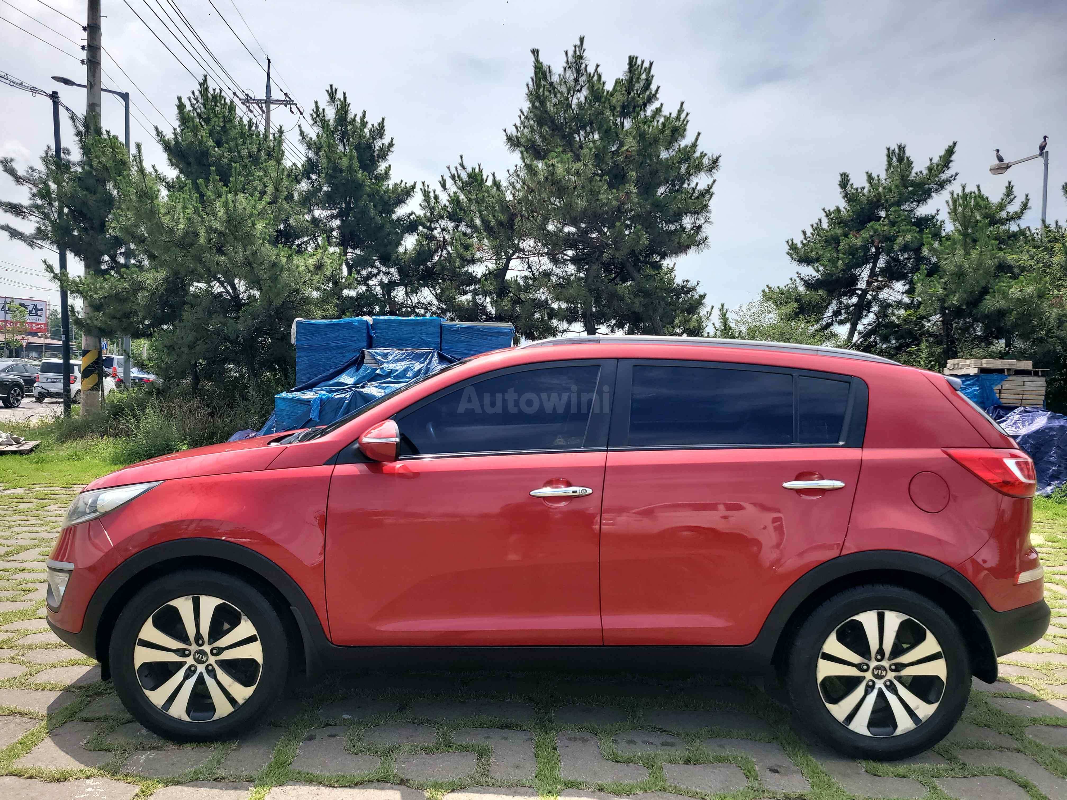 2011 KIA SPORTAGE VIN: KNAPC813BBK093296