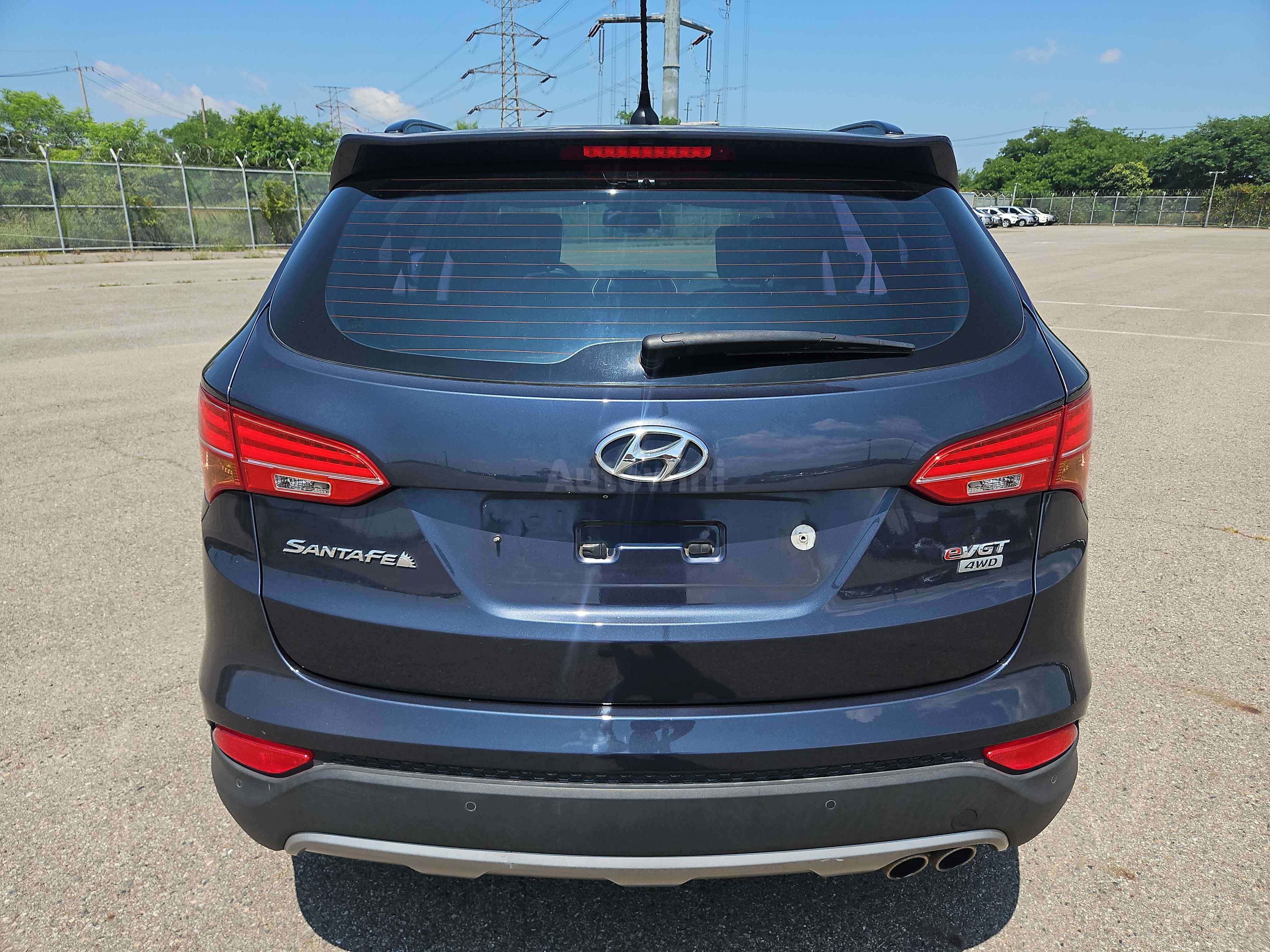 2013 HYUNDAI SANTAFE VIN: KMHSW81VDDU124148