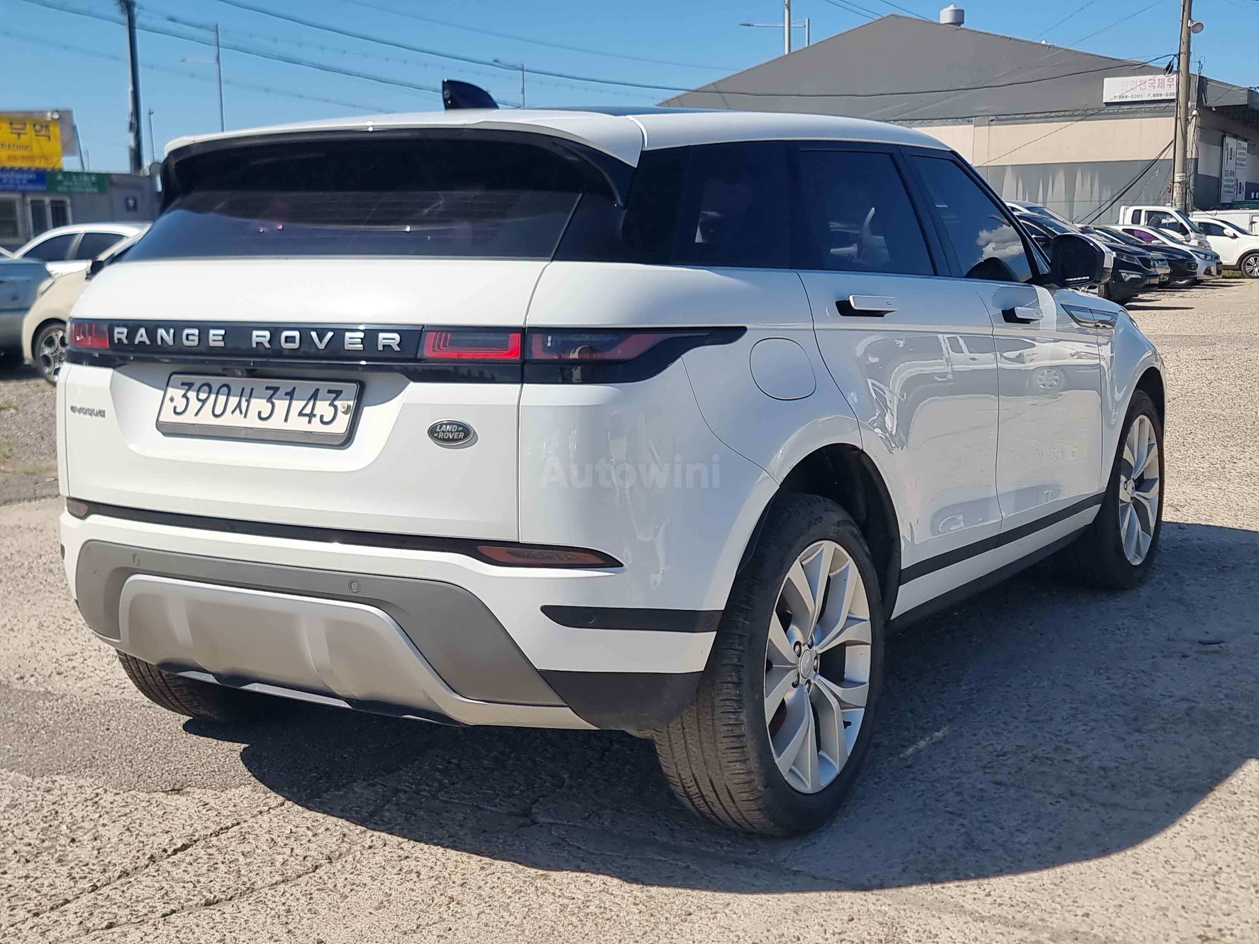 2021 LAND ROVER RANGE ROVER EVOQUE VIN: SALZA2BXXMH153222