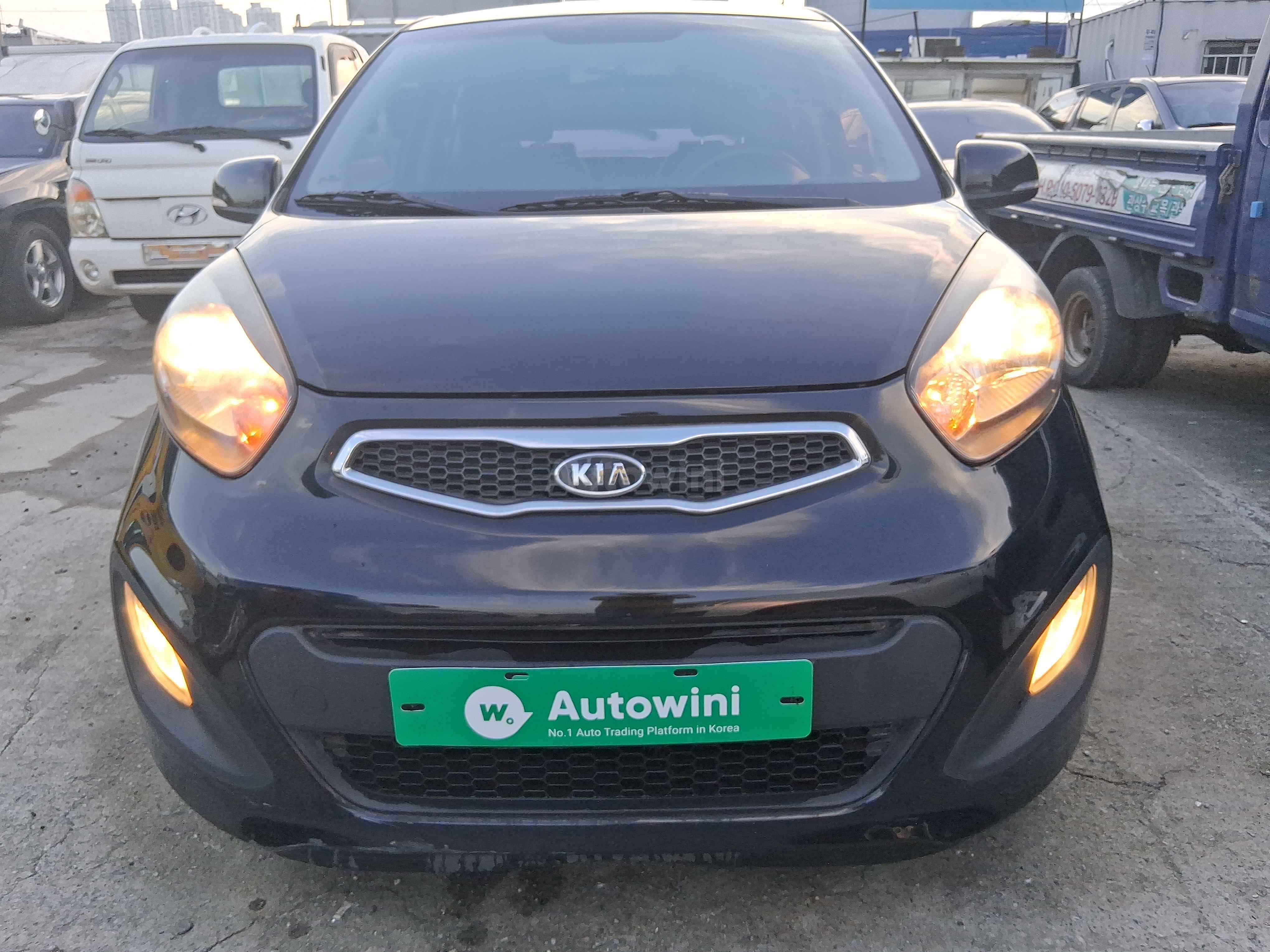 2012 KIA MORNING VIN: KNABZ511BCT108620