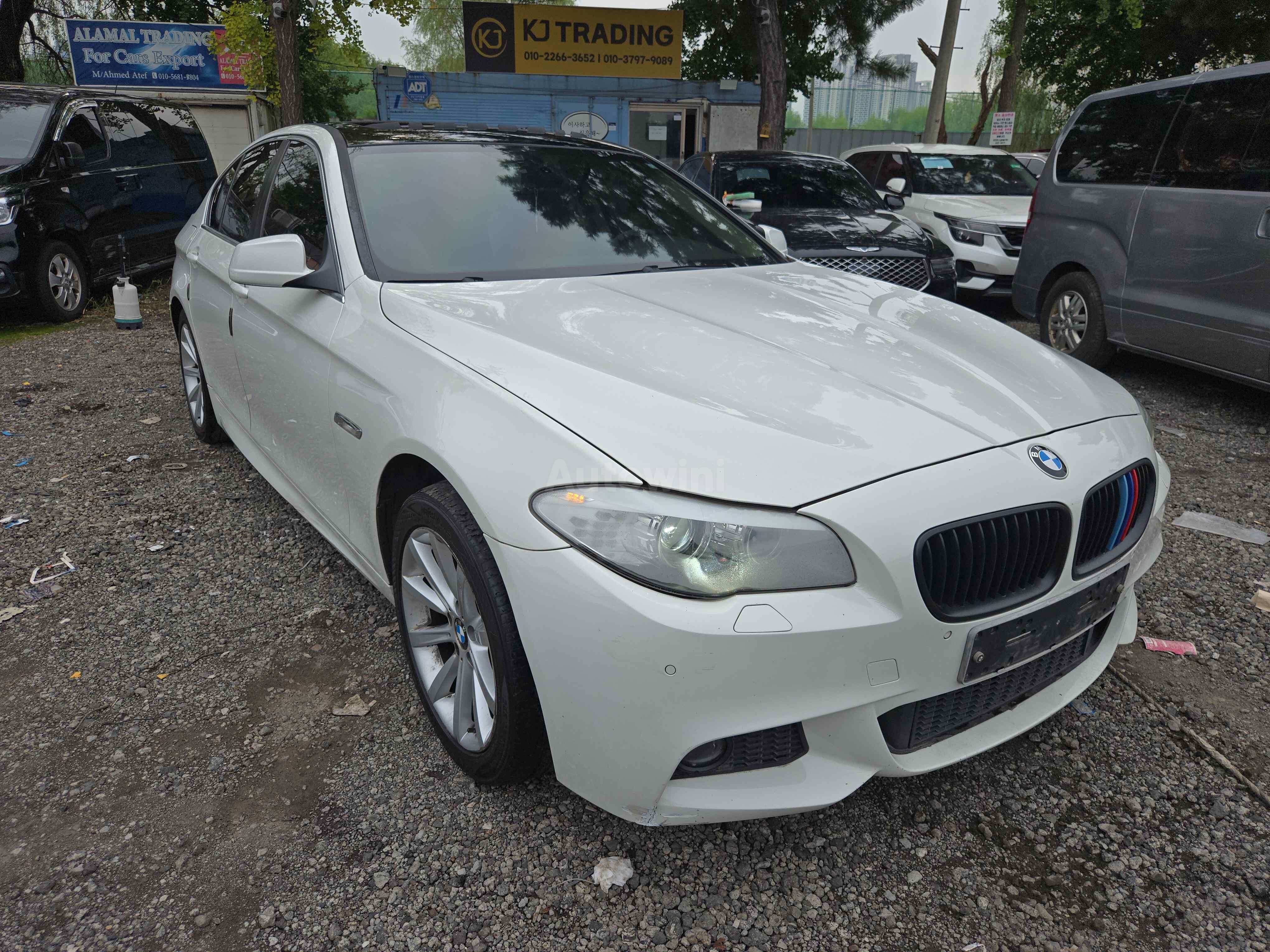 2012 BMW 5 SERIES VIN: WBAFW1100CDY46068
