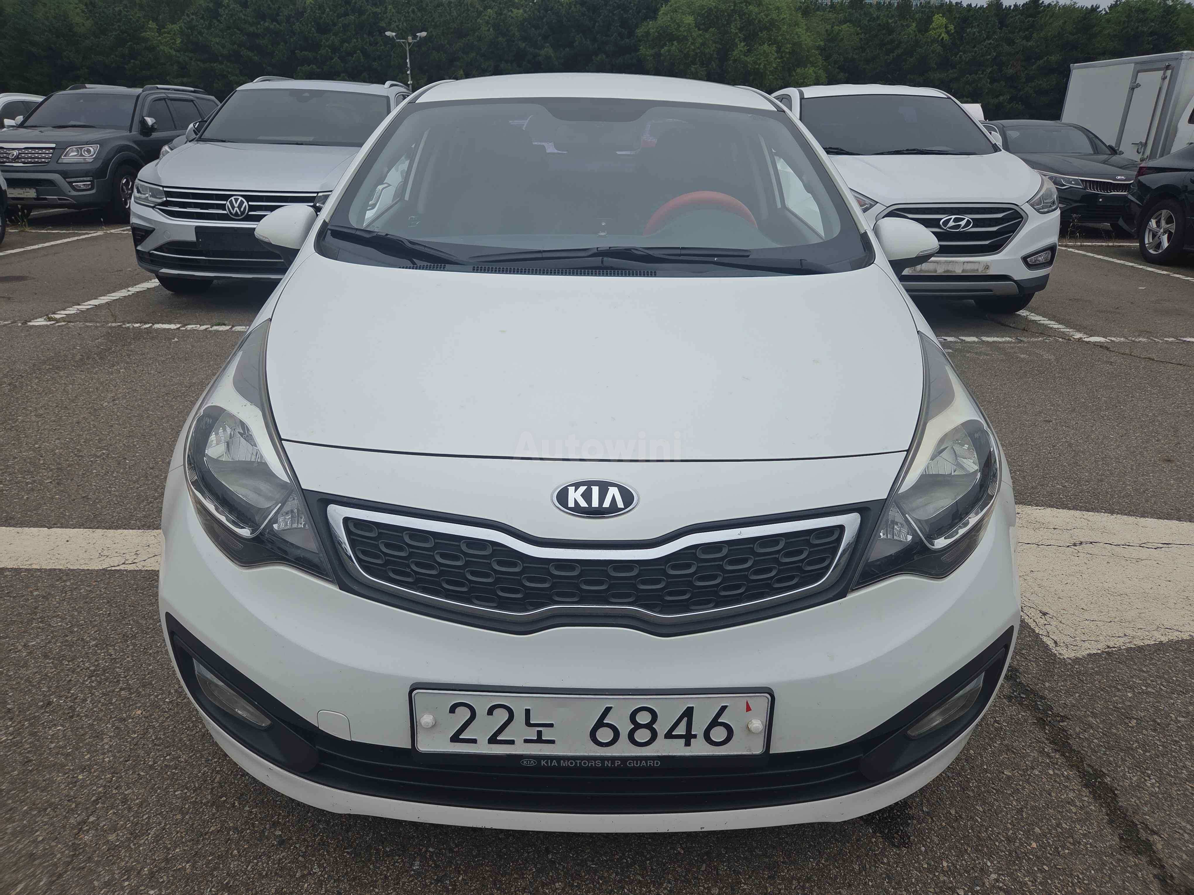 2013 KIA PRIDE VIN: KNADM412BDS167954