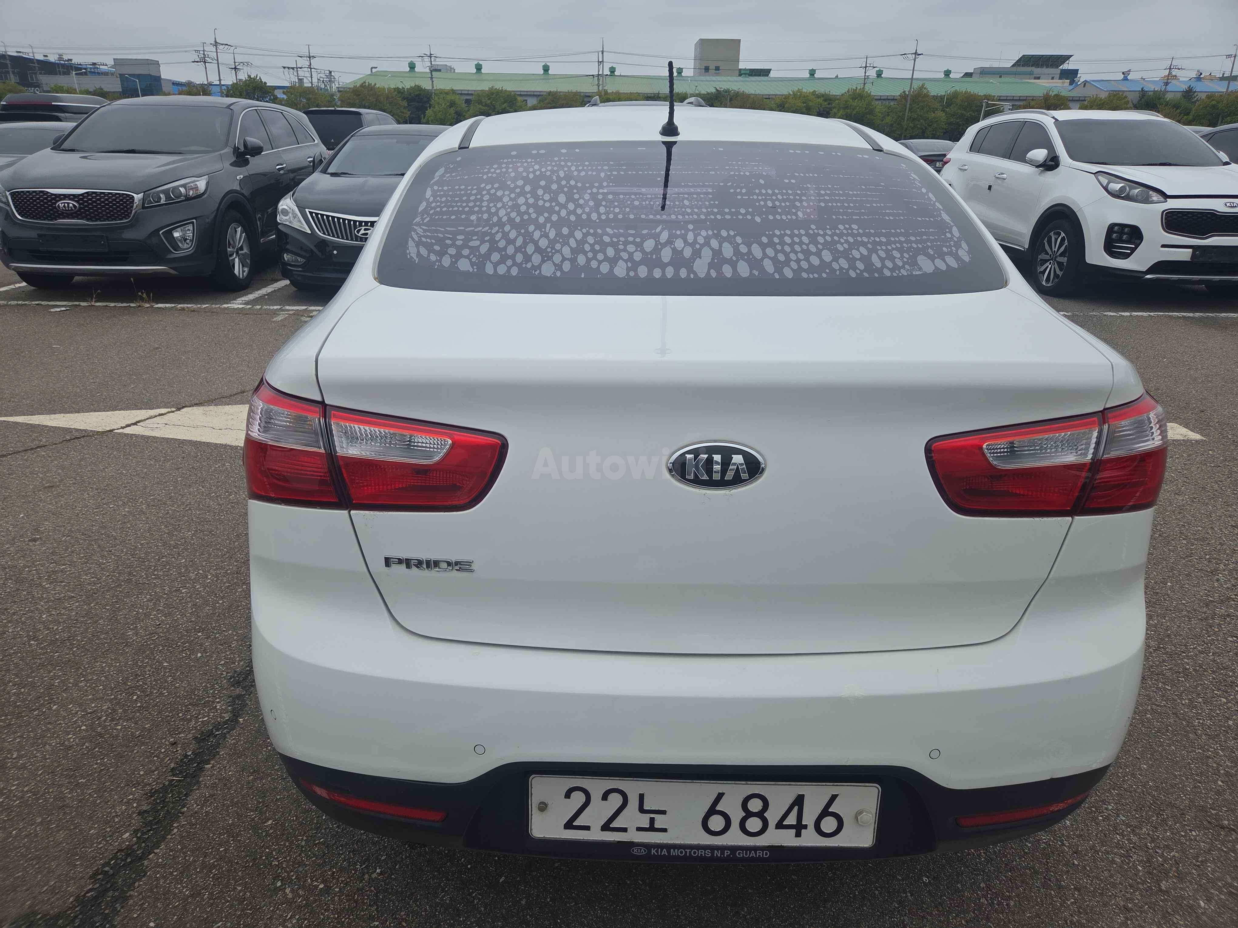 2013 KIA PRIDE VIN: KNADM412BDS167954