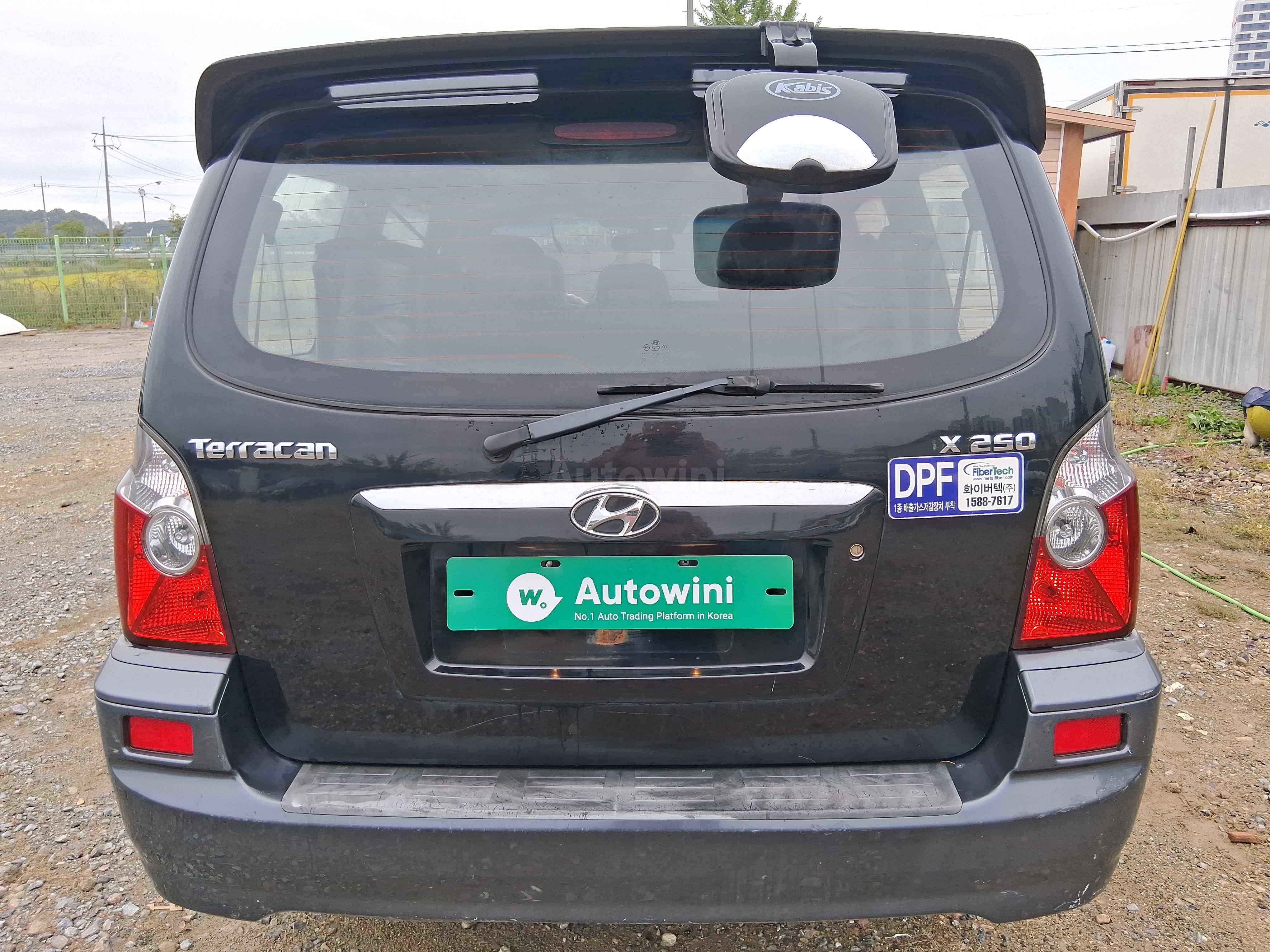 2003 HYUNDAI TERRACAN VIN: KMHNN81WP3U101625