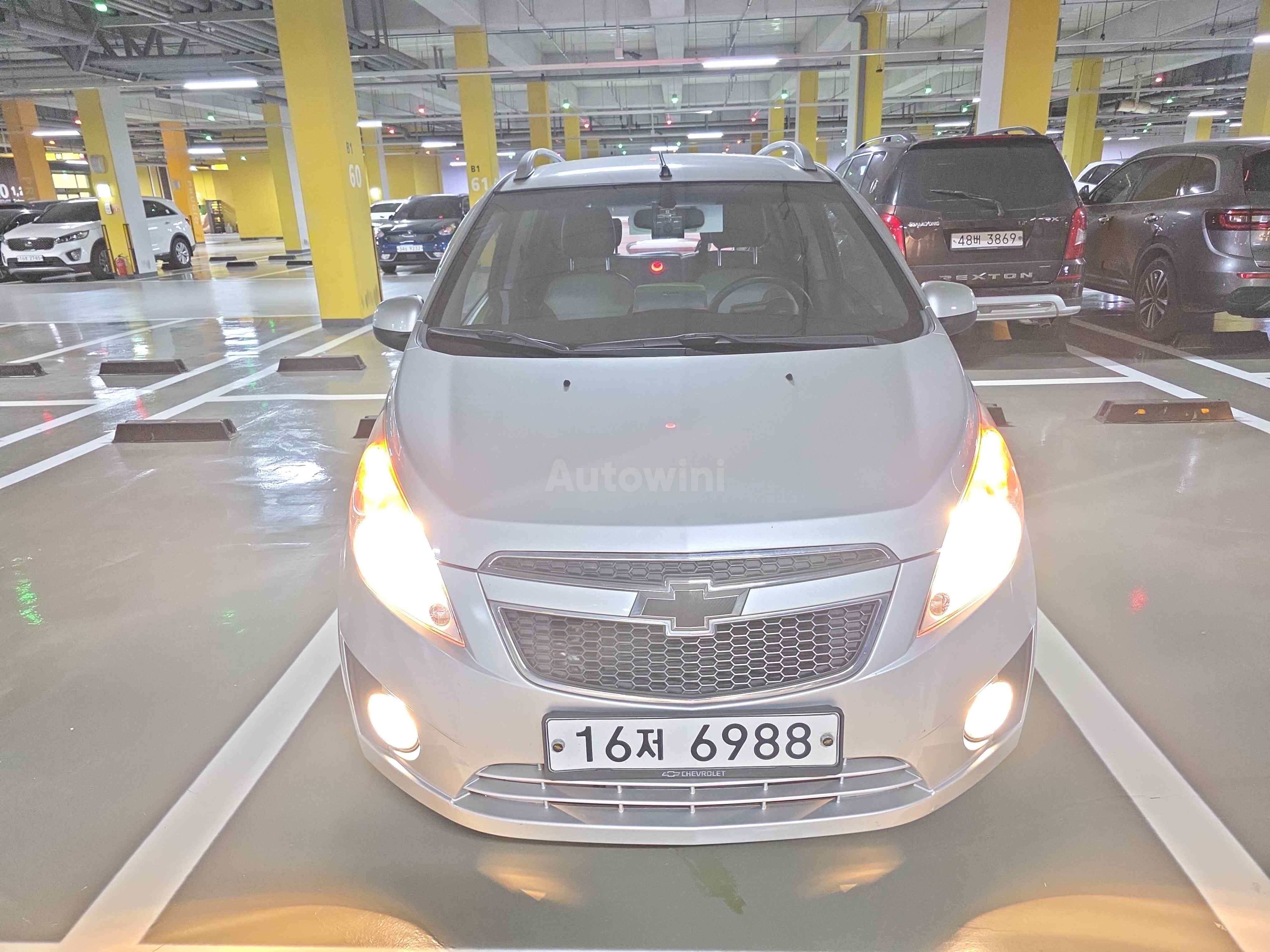 2012 CHEVROLET SPARK VIN: KLYMA481DCC709110