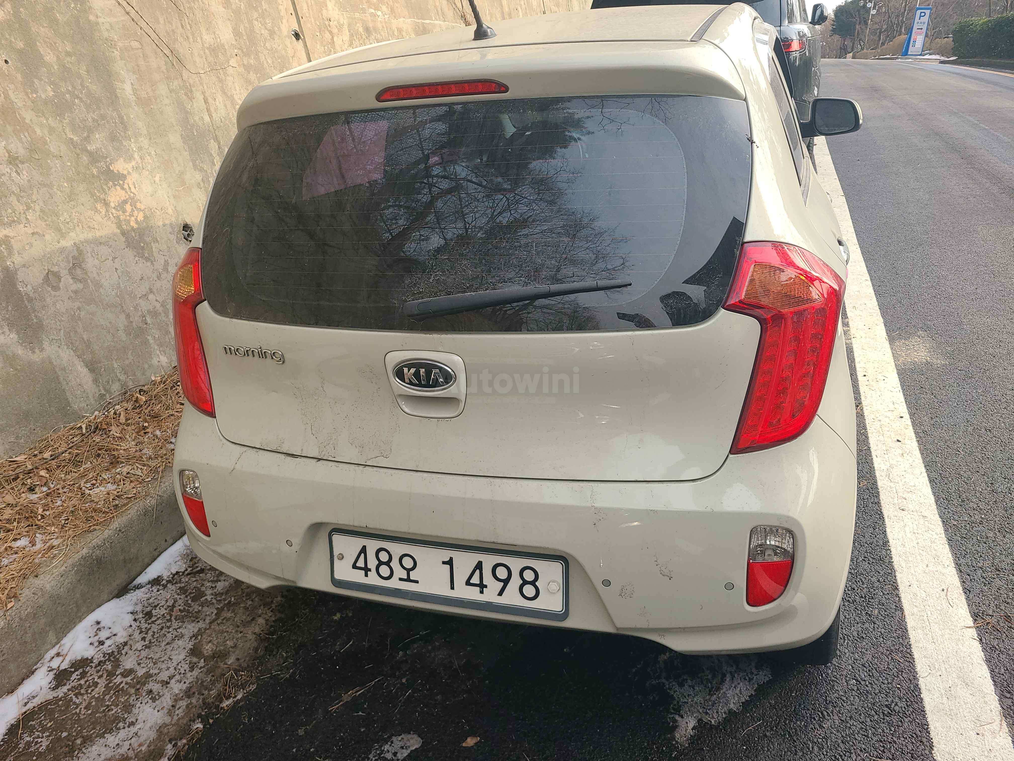 2014 KIA MORNING VIN: KNABX511BET659748