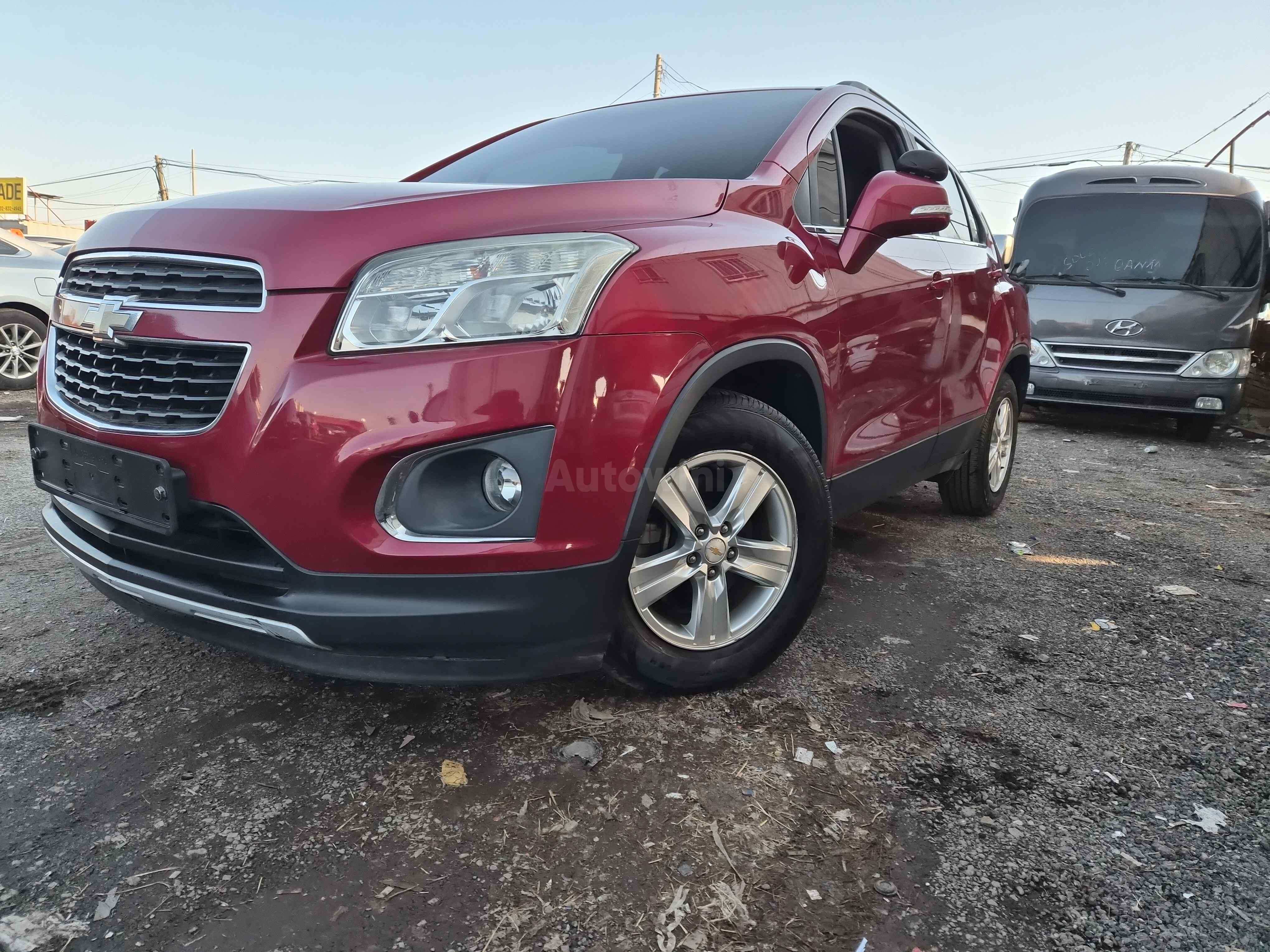 2014 CHEVROLET TRAX VIN: KLABA76BDEB633581