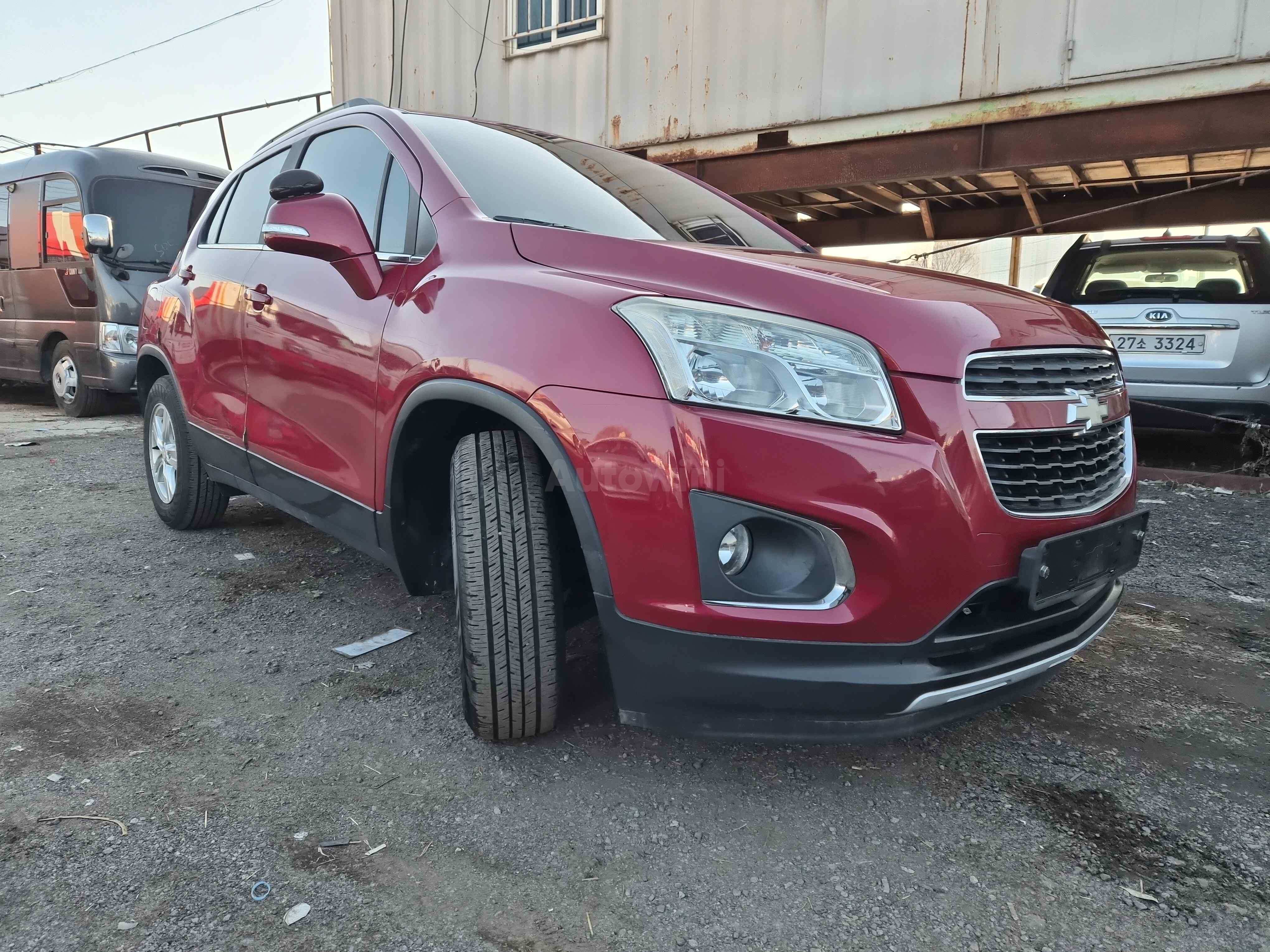 2014 CHEVROLET TRAX VIN: KLABA76BDEB633581