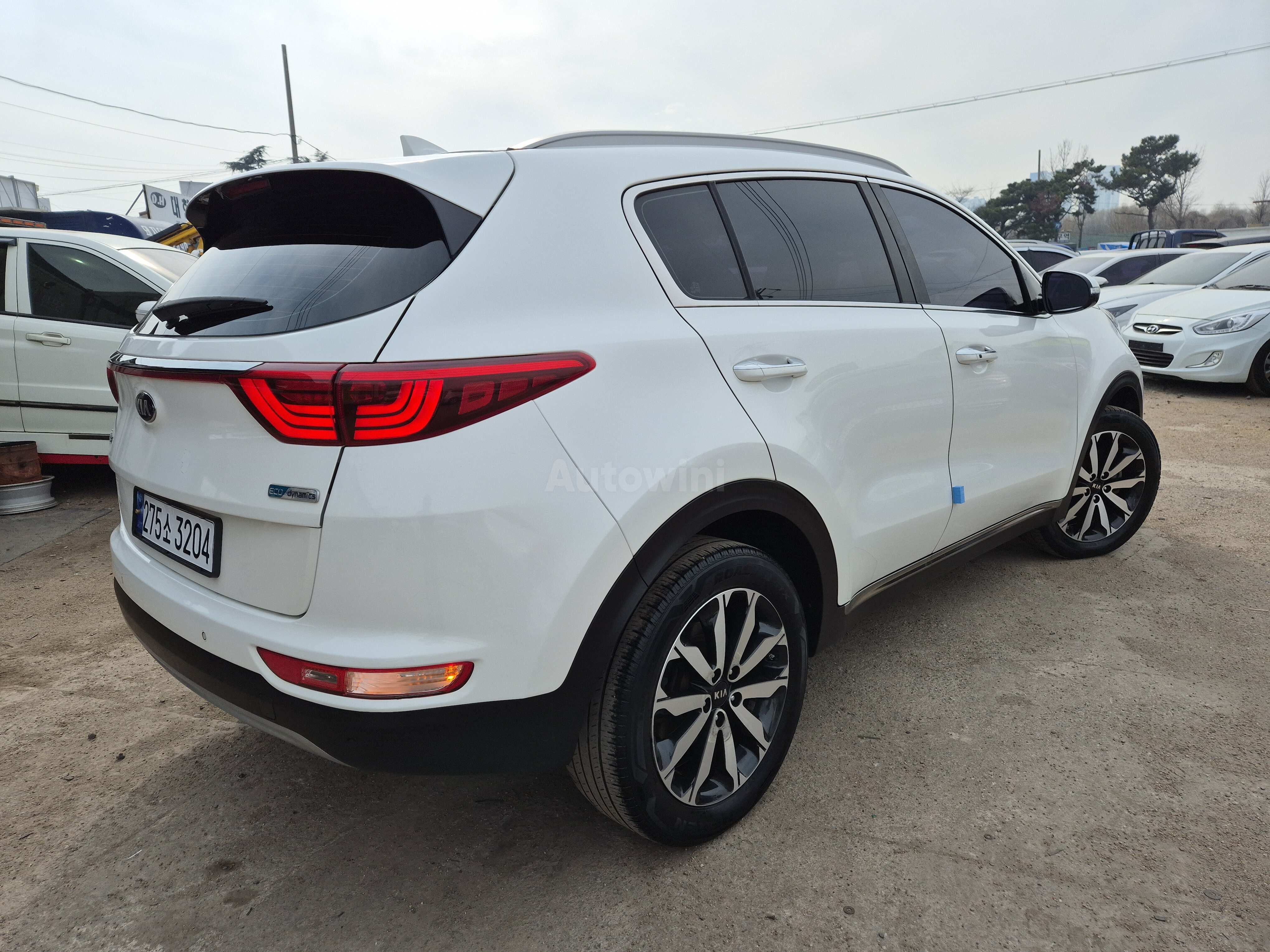 2018 KIA SPORTAGE VIN: KNAP6815GJK455298