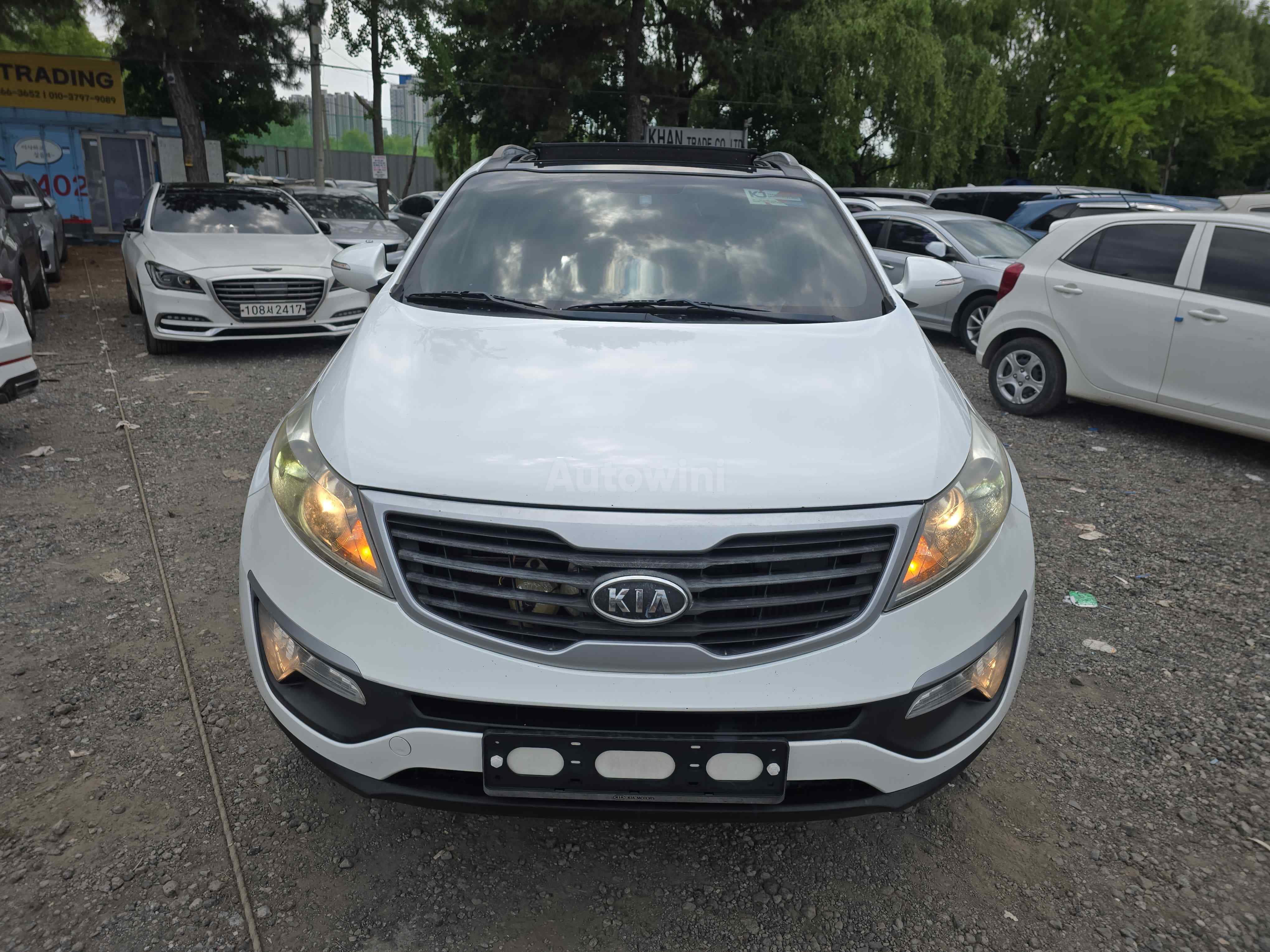 2012 KIA SPORTAGE VIN: KNAPC813BCK139682
