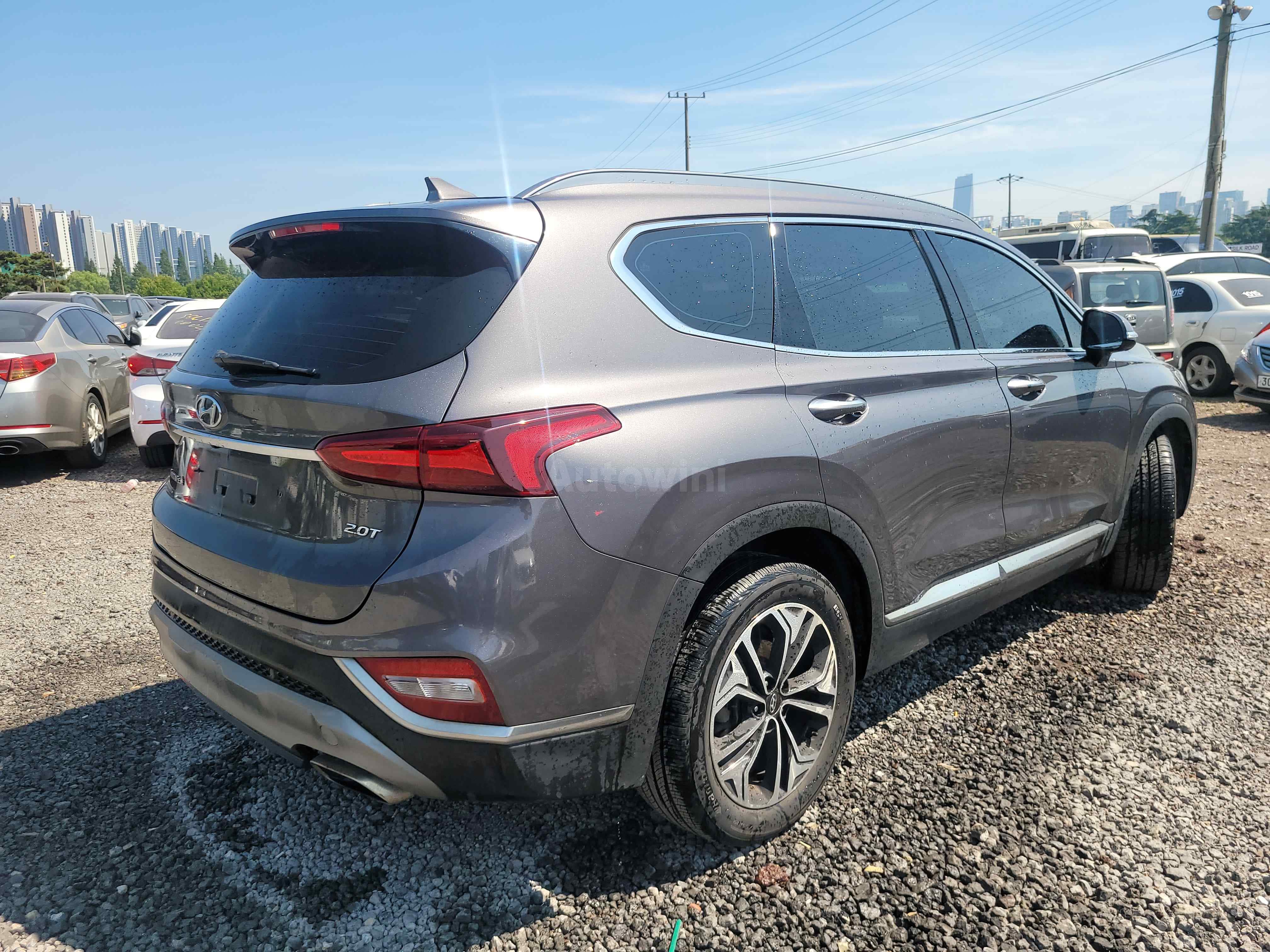 2019 HYUNDAI SANTAFE VIN: KMHS381ABKU056439